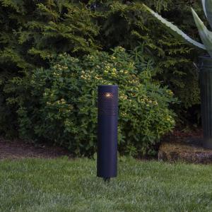 Star Trading Blace Solcellspollare Svart 39cm