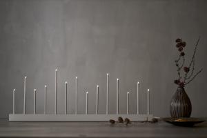 Star Trading Buzz Adventsljusstake Beige