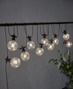 Star Trading Ljusslinga Utomhus Svart Circus Comb 4,5m