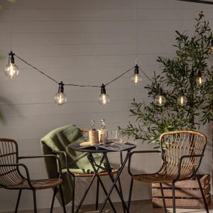 Star Trading Ljusslinga Utomhus Svart  Circus Nevada 4,5m