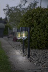 Star Trading Cupola Solcellspollare 2-Pack