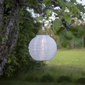 Star Trading Festival Solcellsdekoration Vit 25cm