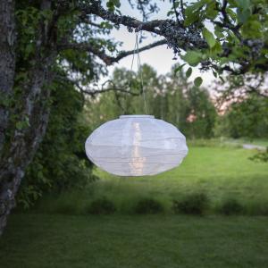 Star Trading Festival Solcellsdekoration Vit 35cm