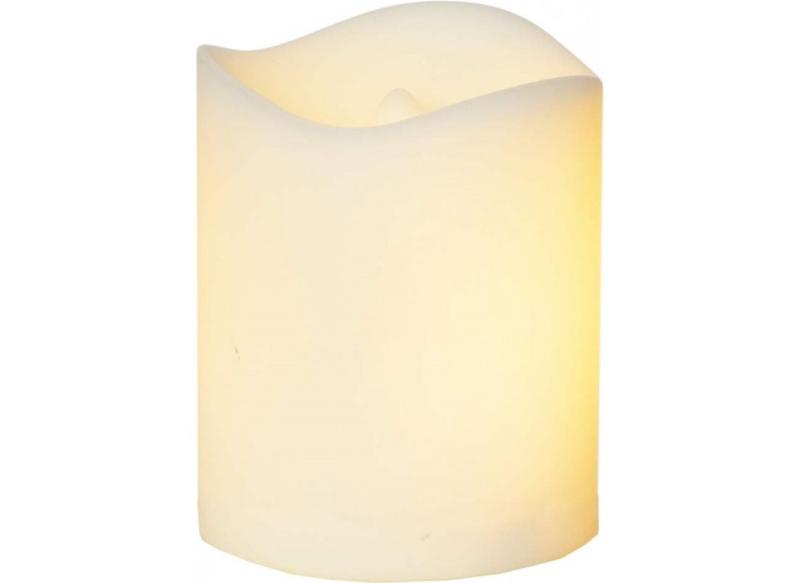 Gravljus LED Star Trading Flame Vit 5x7cm at lavanille