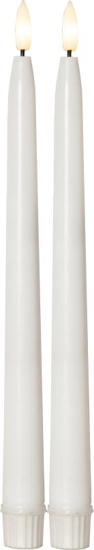 Star Trading Flamme Antikljus LED Utomhus 28cm Vit at lavanille