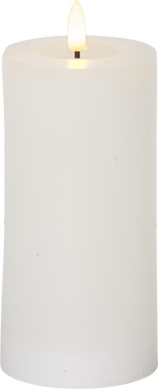 Star Trading Flamme Flow LED-Blockljus Vit 17,5cm at lavanille