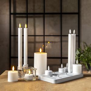 Star Trading Flamme Charge Mix LED-Ljus Vit