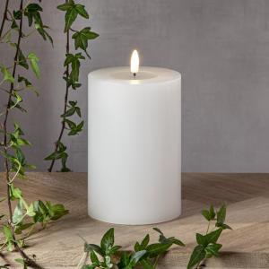 Star Trading Flamme Flow Big LED-Blockljus Vit 17,5cm Lång Livslängd