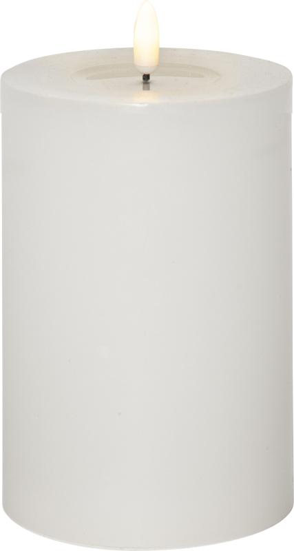 Star Trading Flamme Flow Big LED-Blockljus Vit 17,5cm Lång Livslängd at lavanille