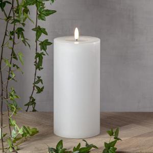 Star Trading Flamme Flow Big LED-Blockljus Vit 22,5cm Lång Livslängd