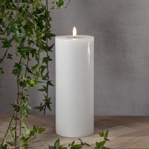 Star Trading Flamme Flow Big LED-Blockljus Vit 27,5cm Lång Livslängd