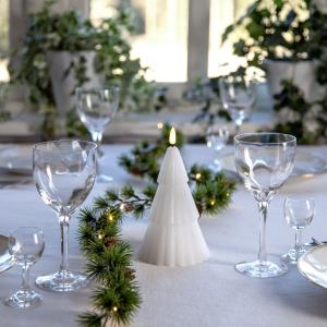 Star Trading Flamme Grany LED-Blockljus Vit