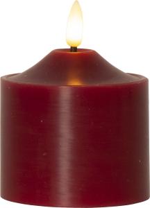 Star Trading Flamme LED-Blockljus Röd 9,5cm