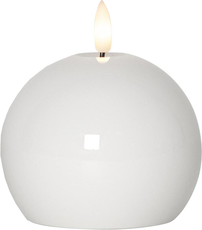 Star Trading Flamme Shine LED Blockljus Vit at lavanille