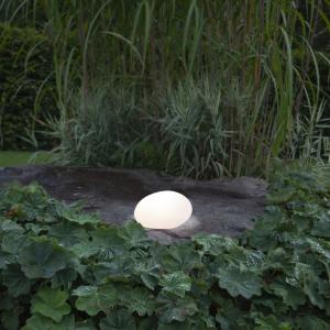 Star Trading Globy Solcellsdekorationen Vit 13cm