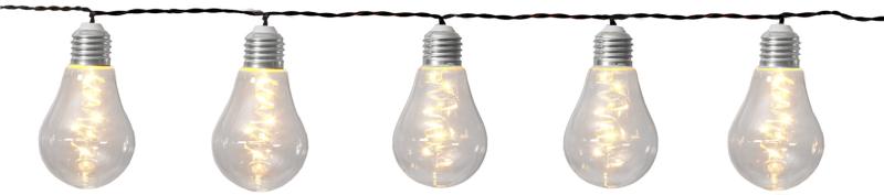 Star Trading Ljusslinga Solcell Glow Transparent 1,8m at lavanille