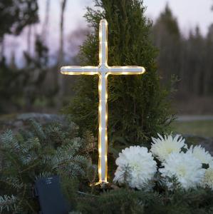 Star Trading Gravecross Gravljus Vit