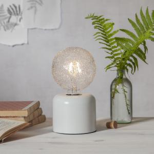 Lampfot Vit E27 Star Trading Glans 10cm