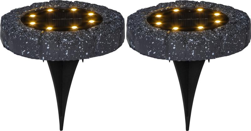 Star Trading Lawnlight Solcellsdekoration Grå 2-Pack at lavanille