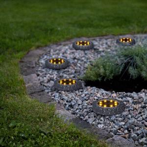 Star Trading Lawnlight Solcellsdekoration Grå 2-Pack