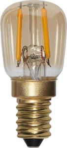 Star Trading LED-Lampa E14 Amber Glas 0,5W