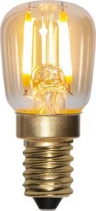 Star Trading LED-Lampa E14 Amber Glas 0,5W