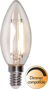 Star Trading LED-Lampa E14 Filament 2,5W(25W) Dimbar