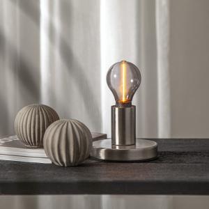 Star Trading LED-Lampa E27 3-Stegs-Dimbar 2W(10W) Decoled Svart