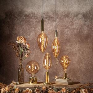 Star Trading LED-Lampa E27 Industrial Vintage Amber 4,5W