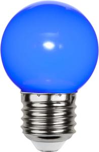 Star Trading LED-Lampa E27 Outdoor Lighting 1W Blå