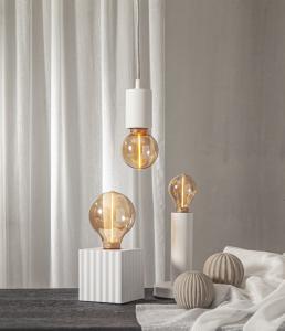 Star Trading LED-Lampa Glob E27 3-Stegs-Dimbar 2W(10W) Decoled Amber