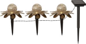 Star Trading Lilly Solcellsdekoration Guld