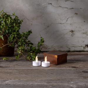 Star Trading Paulo Värmeljus LED Vit 2-Pack