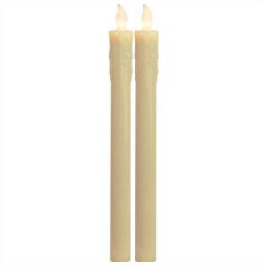 Star Trading Presse Antikljus LED 25cm Beige 2-Pack