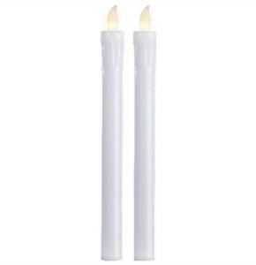 Star Trading Presse Antikljus LED 25cm Vit 2-Pack