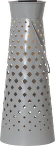 Star Trading Romby Solcellslykta Grå 32cm