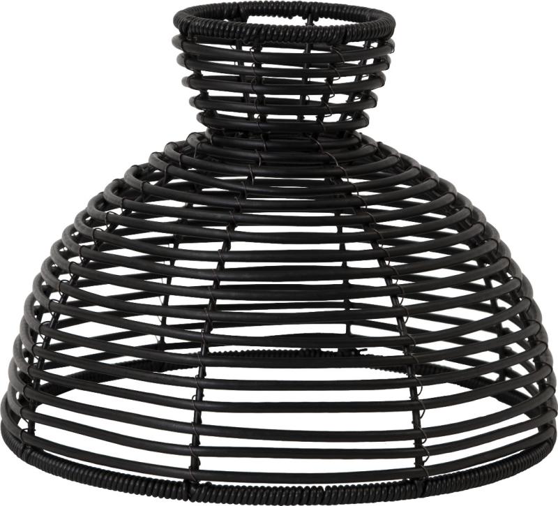 Star Trading Runde Lampskärm Svart 20cm at lavanille