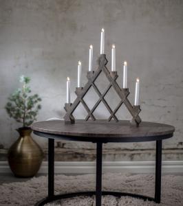 Star Trading Rut Ljusstake Brun