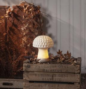 Star Trading Sandy Solcellsdekorationen Vit 24cm