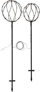 Star Trading Sphere Utomhusdekoration Svart 130cm