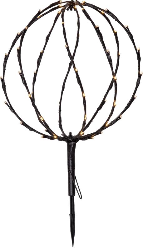 Star Trading Sphere Utomhusdekoration Svart 44cm at lavanille