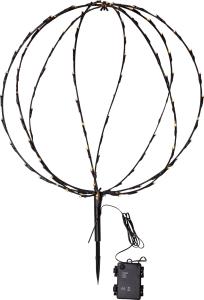 Star Trading Sphere Utomhusdekoration Svart 64cm
