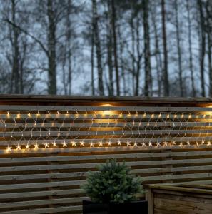 Star Trading Ljusnät Utomhus Transparent Starnet 4,8m