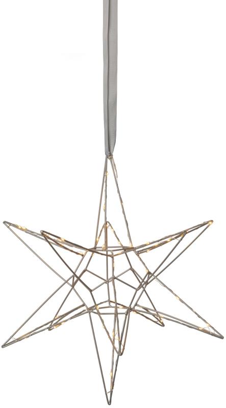 Star Trading Lizzy Stjärna Silver 47cm at lavanille