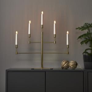 Star Trading Vide Adventsljusstake Mässing 53cm