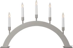 Star Trading Vind Adventsljusstake Beige 38cm