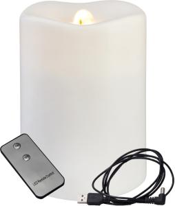 Star Trading Water Candle Blockljus LED Vit 14cm
