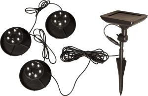 Star Trading Water Light Solcellsdekoration Svart