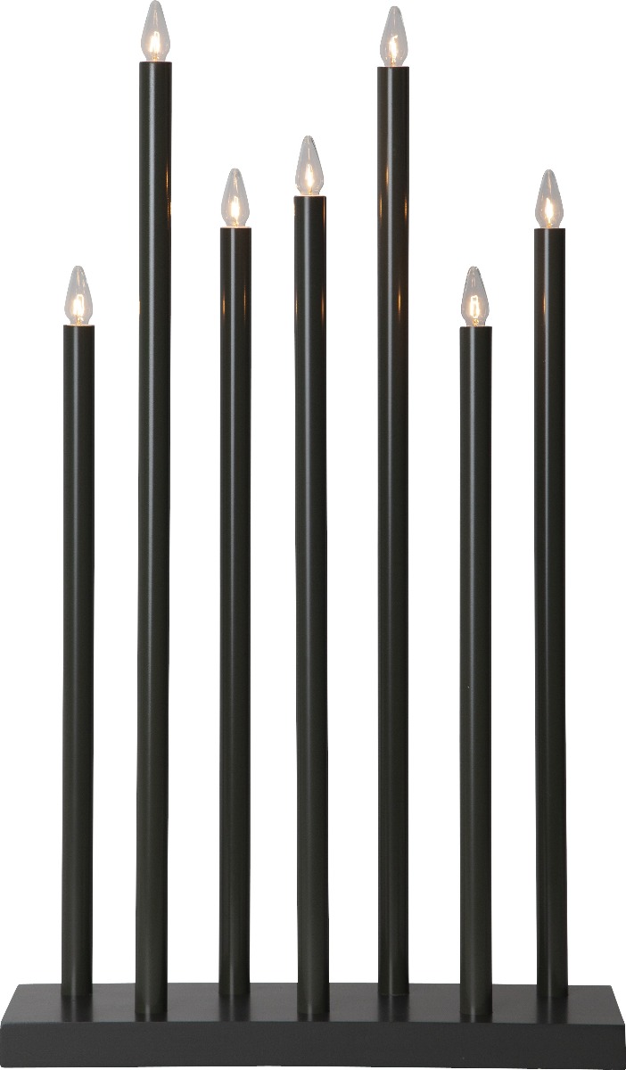 Star Trading Holy Adventsljusstake 66cm Grå