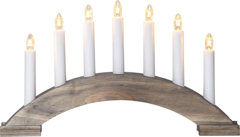 Star Trading Bea Adventsljusstake Brun 22 cm at lavanille